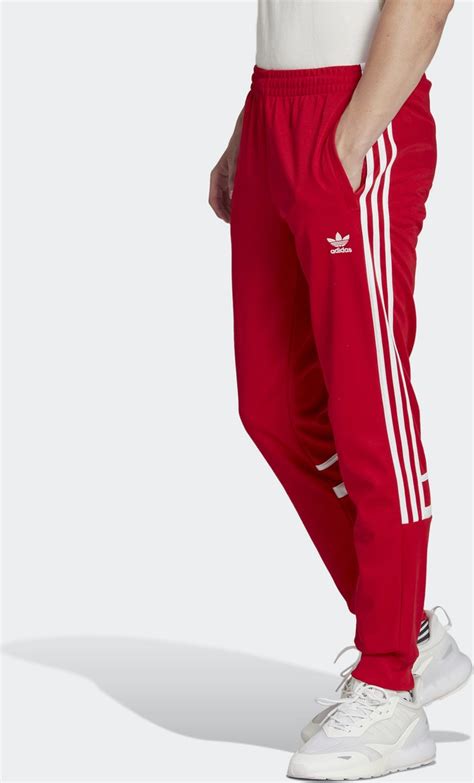 adidas broek rood|adidas heren broek.